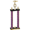 Double Purple Glacier First Place Cars Trophy