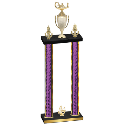 Double Purple Glacier Fourth Place Academics Trophy