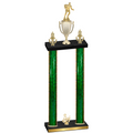 Double Green Glacier Third Place Rugby Trophy