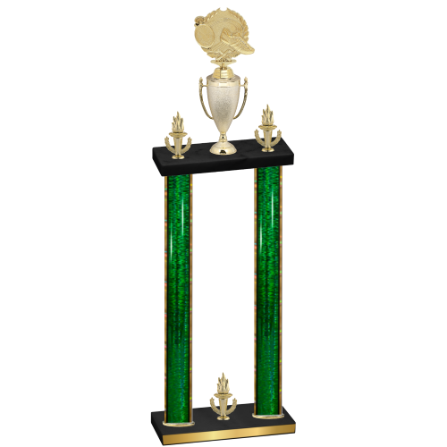 Double Green Glacier Victory Running Trophy