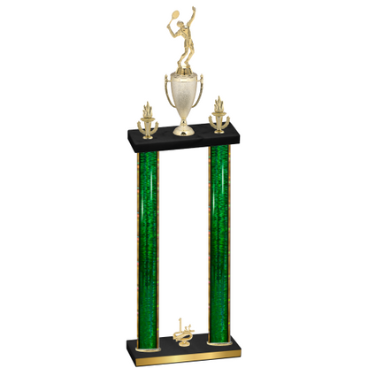 Double Green Glacier First Place Tennis Trophy