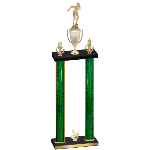 Double Green Glacier Third Place Swimming Trophy