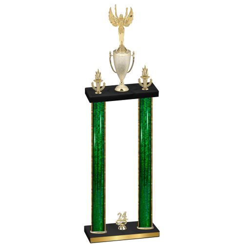 Double Green Glacier Year Victory Trophy
