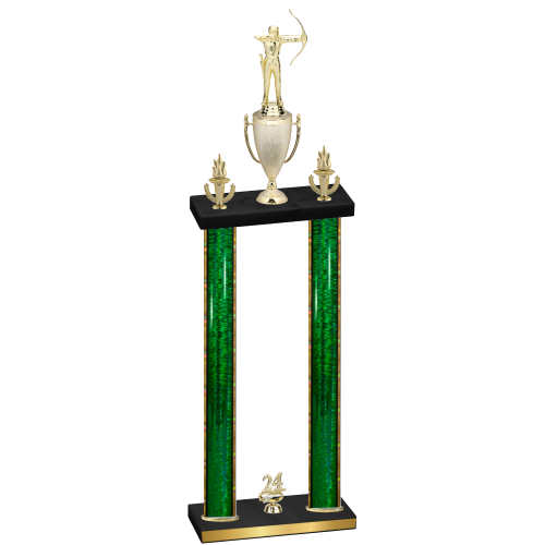 Double Green Glacier Year Archery Trophy