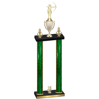 Double Green Glacier Year Archery Trophy