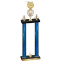 Double Blue Glacier Second Place Bowling Trophy