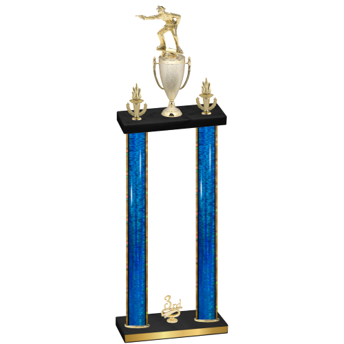 Double Blue Glacier Third Place Shooter Trophy
