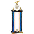 Double Blue Glacier Year Fishing Trophy