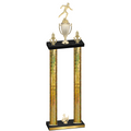 Double Gold Glacier Third Place Running Trophy