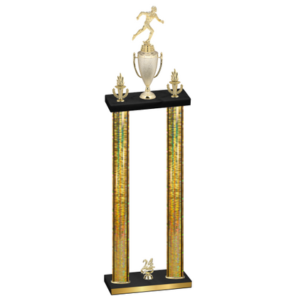Double Gold Glacier Year Running Trophy