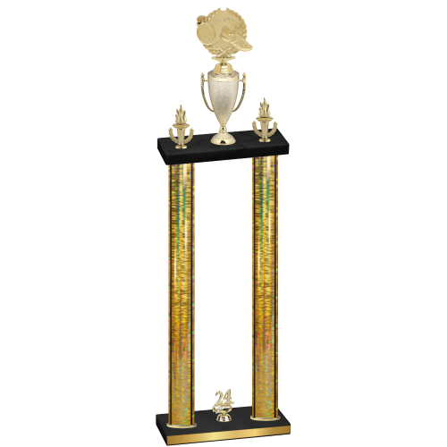 Double Gold Glacier Year Running Trophy