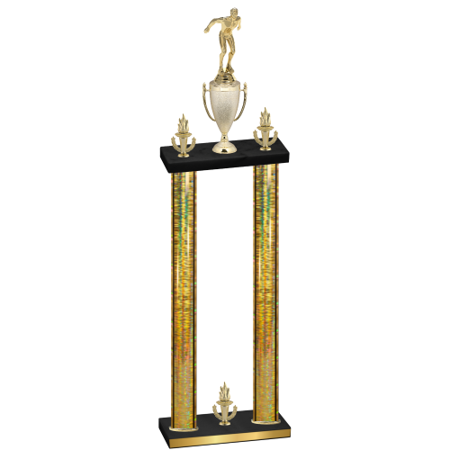 Double Gold Glacier Victory Swimming Trophy