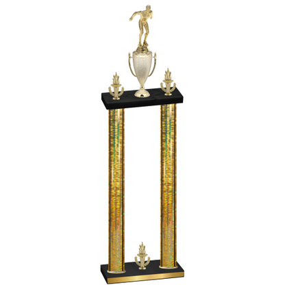 Double Gold Glacier Victory Swimming Trophy