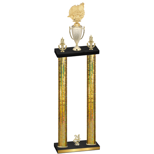 Double Gold Glacier Year Swimming Trophy