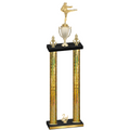 Double Gold Glacier Second Place Karate Trophy