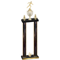Double Black Glacier Fourth Place Running Trophy