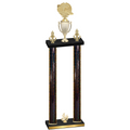 Double Black Glacier Fourth Place Running Trophy