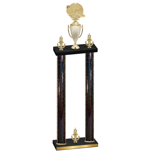 Double Black Glacier Victory Running Trophy