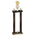 Double Black Glacier Year Bowling Trophy