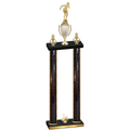 Double Black Glacier First Place Tennis Trophy