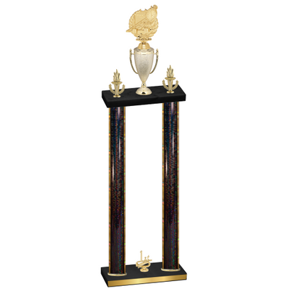 Double Black Glacier First Place Swimming Trophy