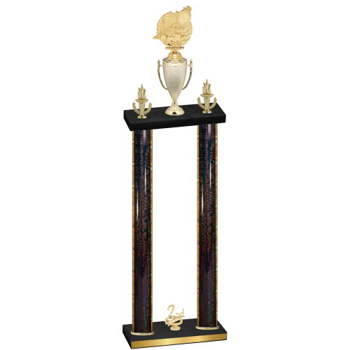 Double Black Glacier Second Place Swimming Trophy