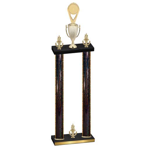 Double Black Glacier Victory Insert Trophy