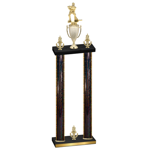 Double Black Glacier Victory Hockey Trophy