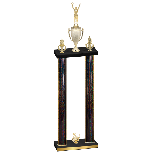 Double Black Glacier Third Place Victory Trophy
