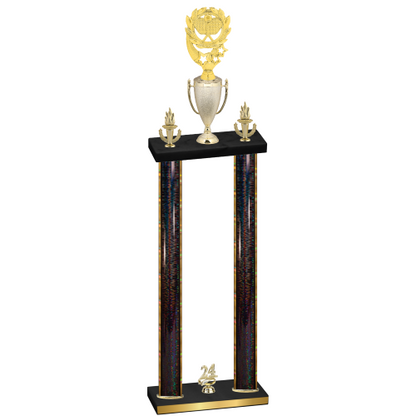 Double Black Glacier Year Pickleball Trophy