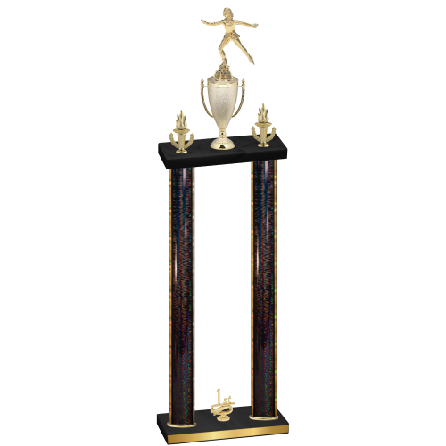 Double Black Glacier First Place Skater Trophy