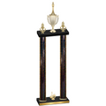 Double Black Glacier First Place Chess Trophy