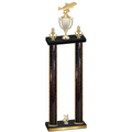 Double Black Glacier Year Fishing Trophy