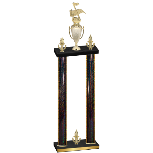 Double Black Glacier Victory Music Trophy