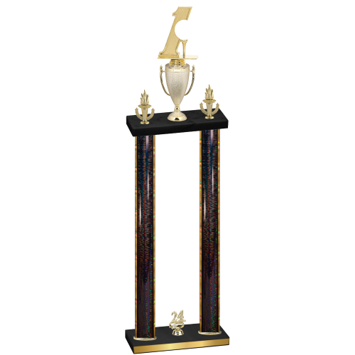 Double Black Glacier Year Golf Trophy