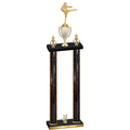 Double Black Glacier Year Karate Trophy
