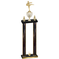 Double Black Glacier First Place Karate Trophy