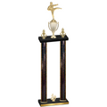 Double Black Glacier Fourth Place Karate Trophy
