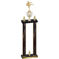 Double Black Glacier Victory Karate Trophy