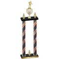 Double Flag USA Victory Rugby Trophy
