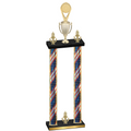 Double Flag USA Victory Insert Trophy