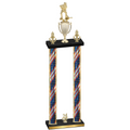 Double Flag USA Year Hockey Trophy