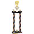 Double Flag USA Victory Pickleball Trophy