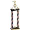 Double Flag USA Victory Shooter Trophy