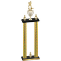 Double Gold Carbon Fiber Victory Hockey Trophy