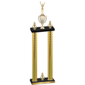 Double Gold Carbon Fiber Victory Victory Trophy