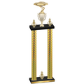 Double Gold Carbon Fiber Victory Cars Trophy
