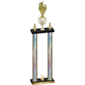 Double Silver Glacier Fourth Place Rugby Trophy