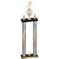 Double Silver Glacier Third Place Running Trophy