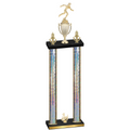 Double Silver Glacier Third Place Running Trophy